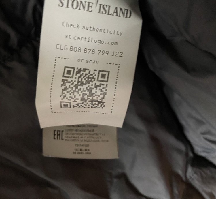 Stone Island Hooded Down Jacket Black