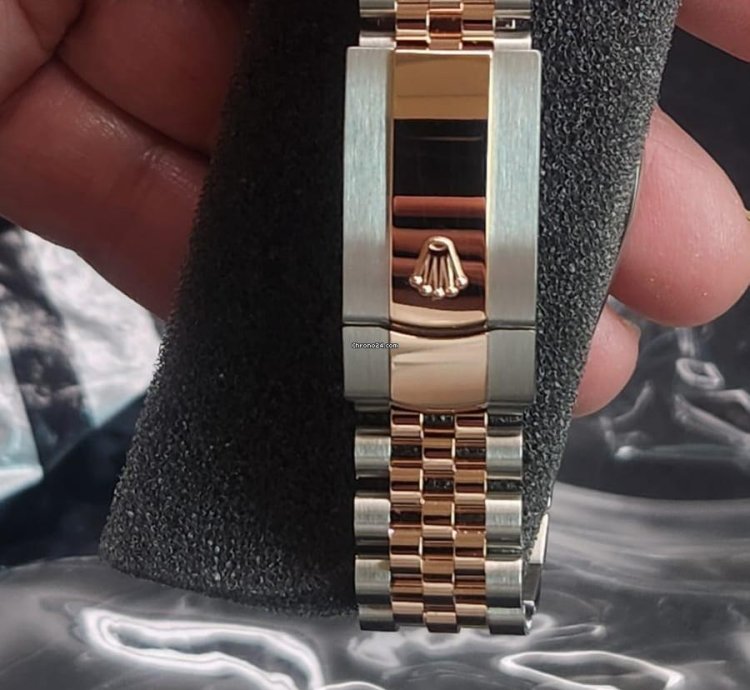 Rolex Datejust 36 Oyster 36mm Oystersteel Everose Gold And Diamonds 2024 Warranty 126281rbr