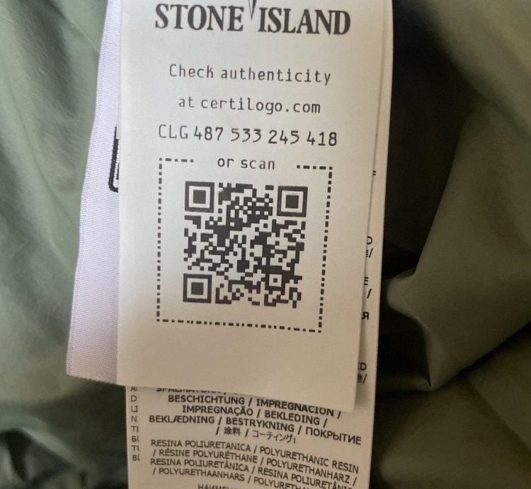 Stone Island Hooded Reflective Bomber