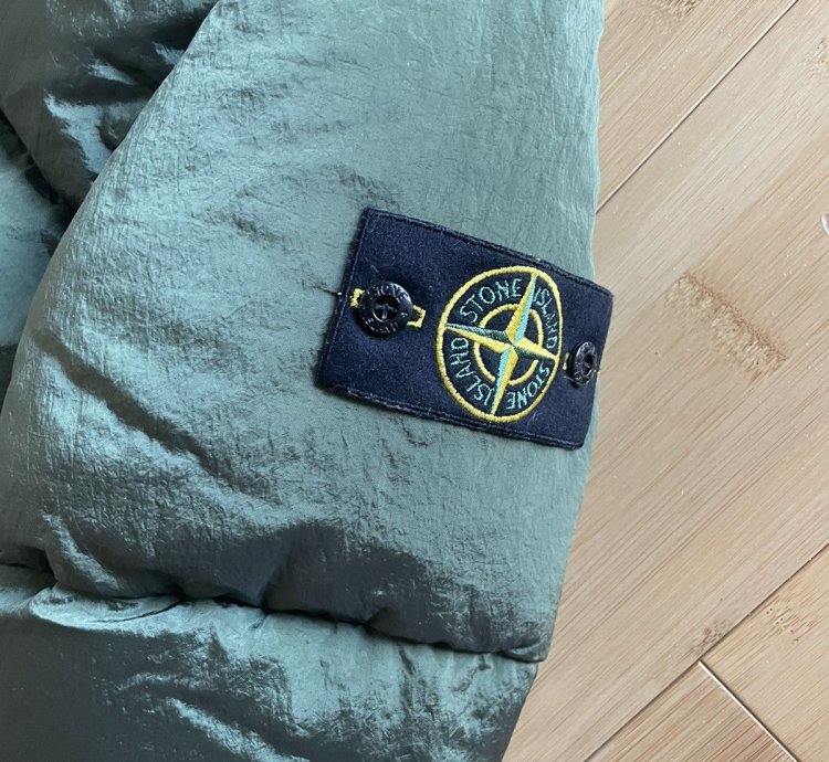 Stone Island Hooded Reflective Bomber