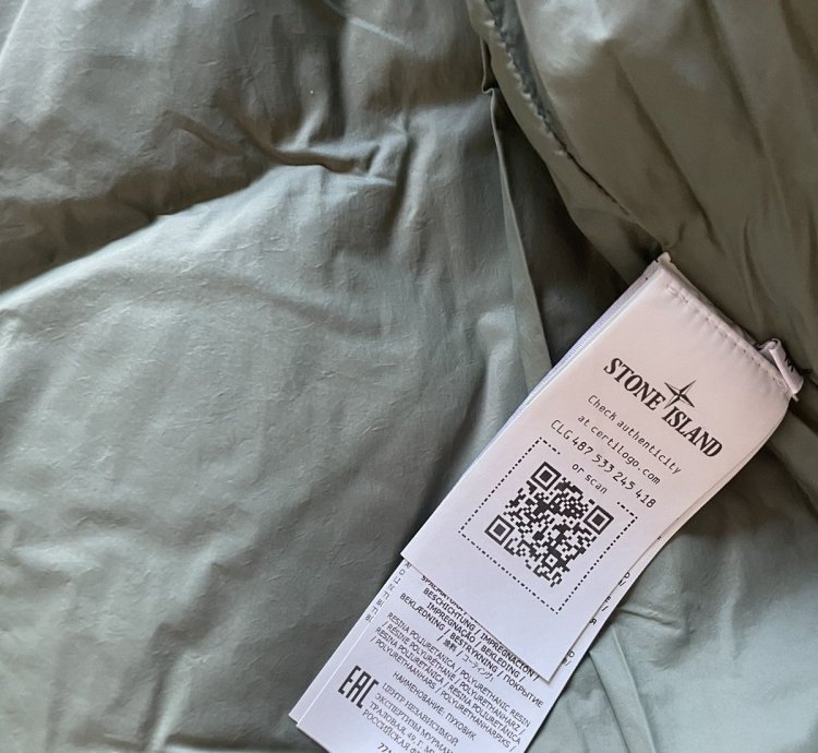 Stone Island Hooded Reflective Bomber