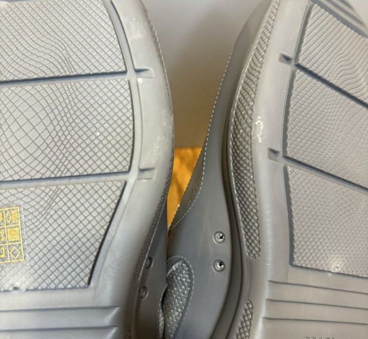 Prada Americas Cup Soft Rubber Sneaker steel Gray