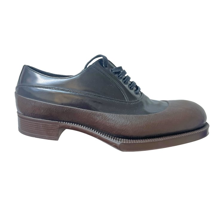 Prada Aw12 Runway Thick Soles Rubber Brogues