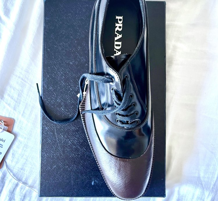 Prada Aw12 Runway Thick Soles Rubber Brogues