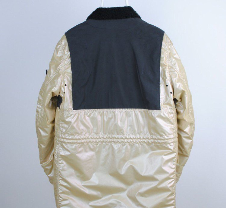 Stone Island Iridescent Coating Tela With Reflex Mat Jacket