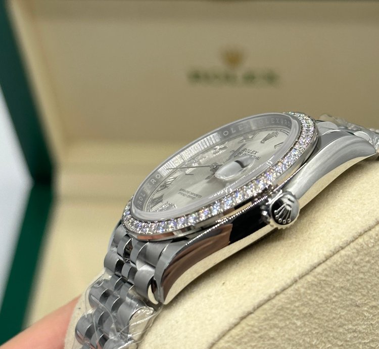 Rolex Datejust 36 Vi Ix Silver Roman Dial Jubilee