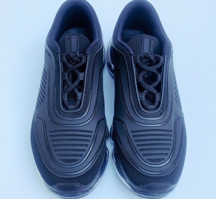 Prada Black Cloudbust Technical Air Fabric Sneaker