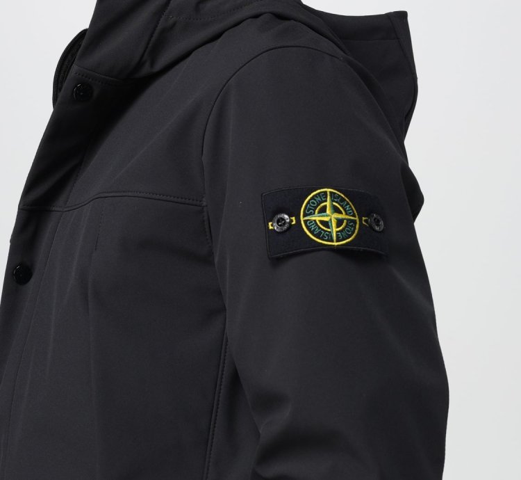 Stone Island Jacket Men Black