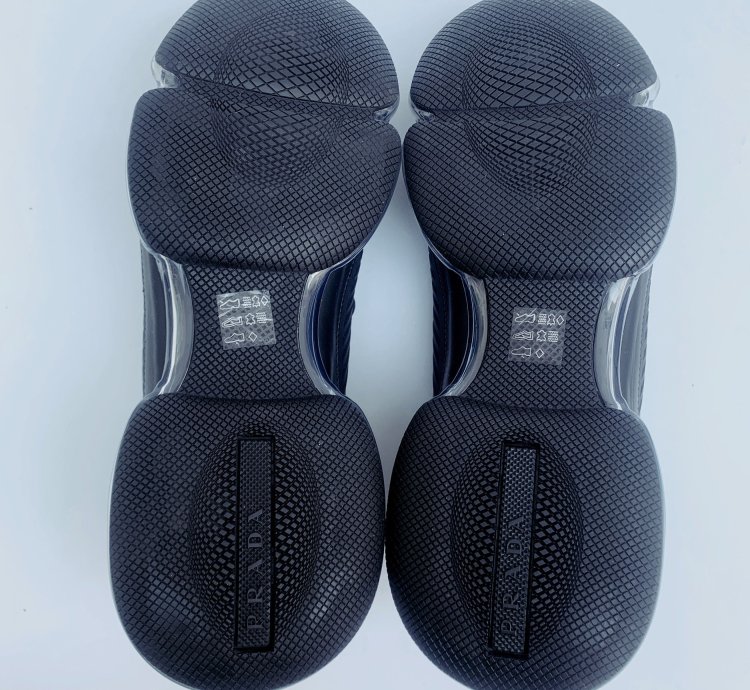 Prada Black Cloudbust Technical Air Fabric Sneaker