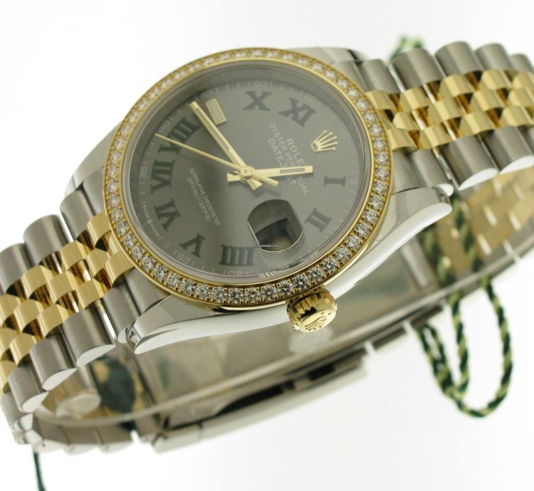 Rolex Datejust 36 Wimbledon Dial