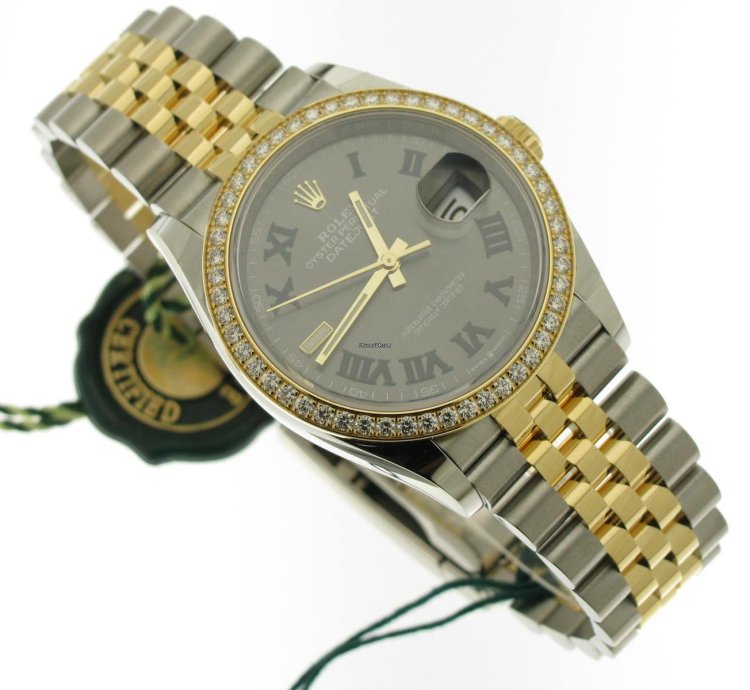 Rolex Datejust 36 Wimbledon Dial