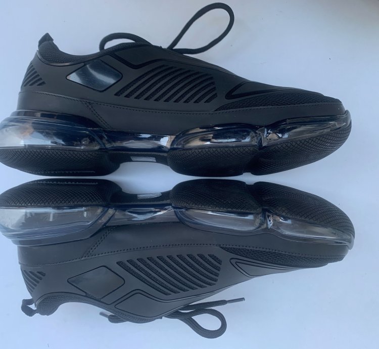 Prada Black Cloudbust Technical Air Fabric Sneaker