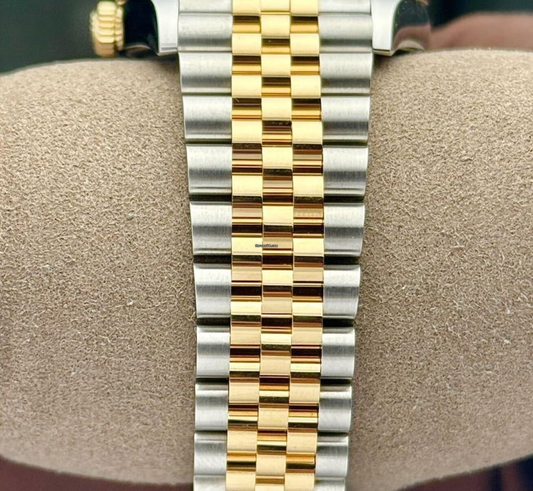 Rolex Datejust 36 Yellow Gold Mop Mother Of Pearl Diamond Jubilee