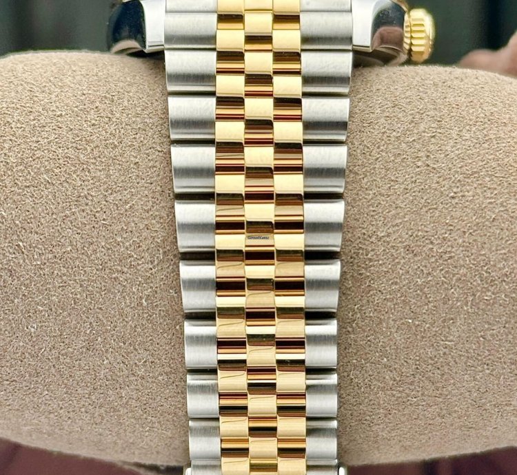 Rolex Datejust 36 Yellow Gold Mop Mother Of Pearl Diamond Jubilee