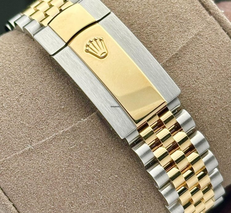 Rolex Datejust 36 Yellow Gold Mop Mother Of Pearl Diamond Jubilee