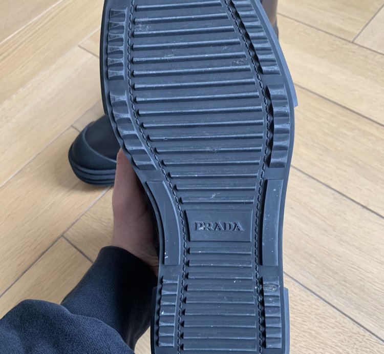 Prada Black Leather Boots