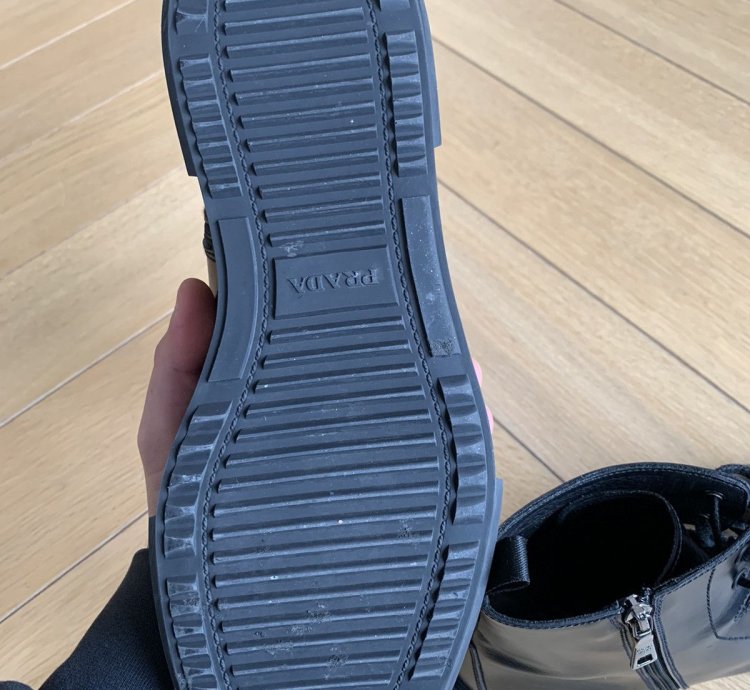 Prada Black Leather Boots