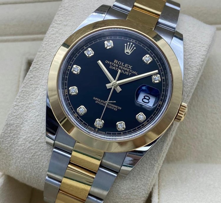 Rolex Datejust 41 126303 Black Diamond Oyster
