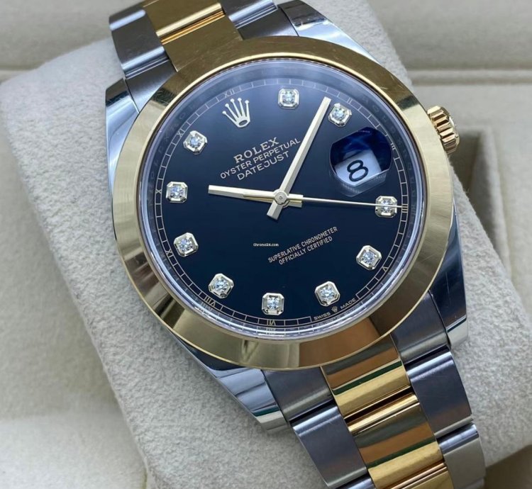 Rolex Datejust 41 126303 Black Diamond Oyster
