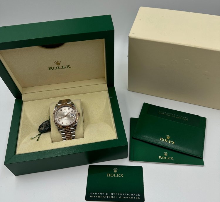 Rolex Datejust 41 126331g Sundust Dial Jubilee