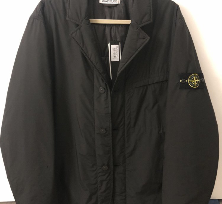 Stone Island Jacket Ss21 black - Size Xxl