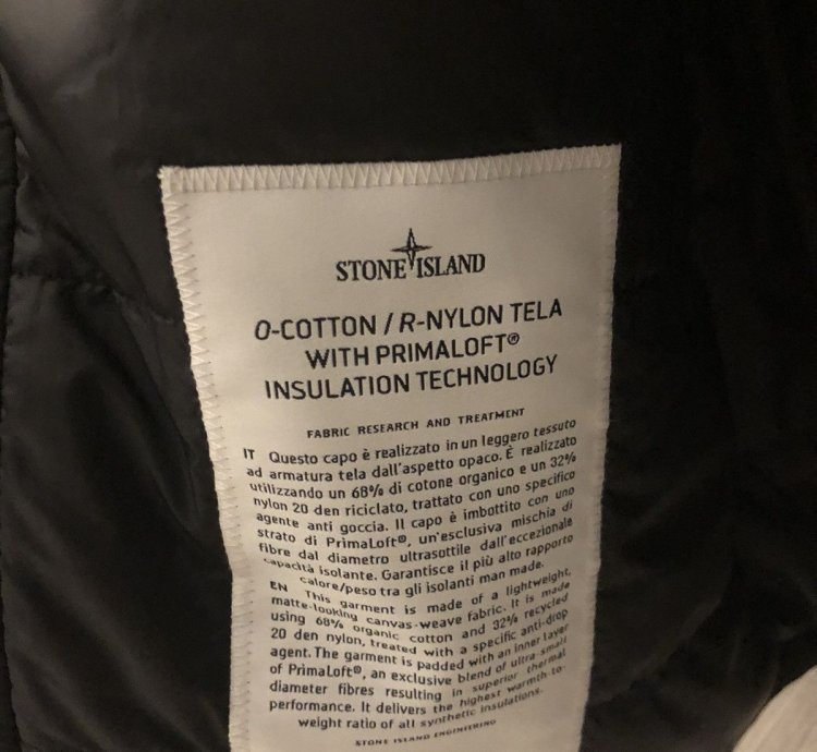 Stone Island Jacket Ss21 black - Size Xxl