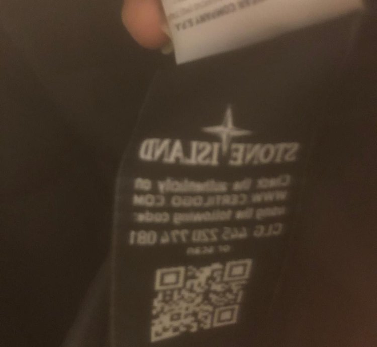 Stone Island Jacquard Nylon Metal Black