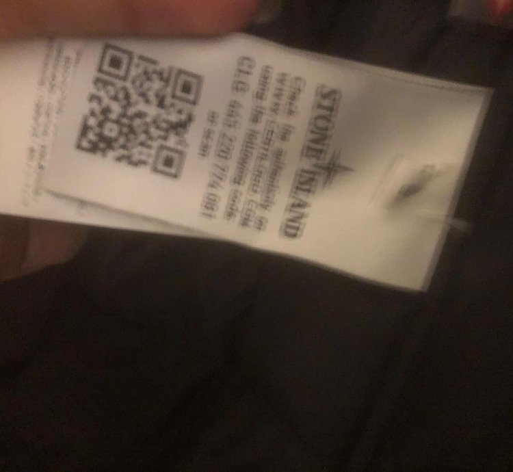 Stone Island Jacquard Nylon Metal Black
