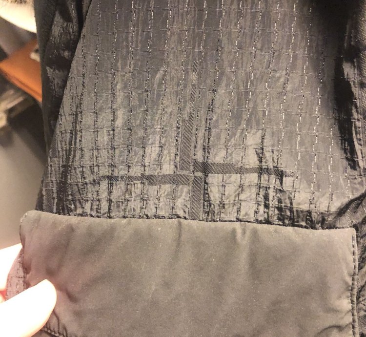 Stone Island Jacquard Nylon Metal Black