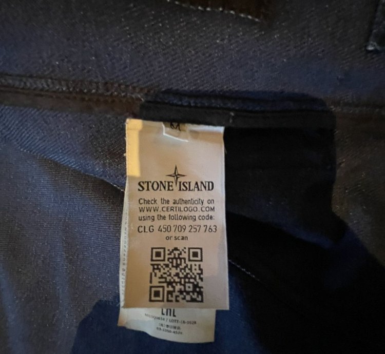 Stone Island Jeans Vest White Badge