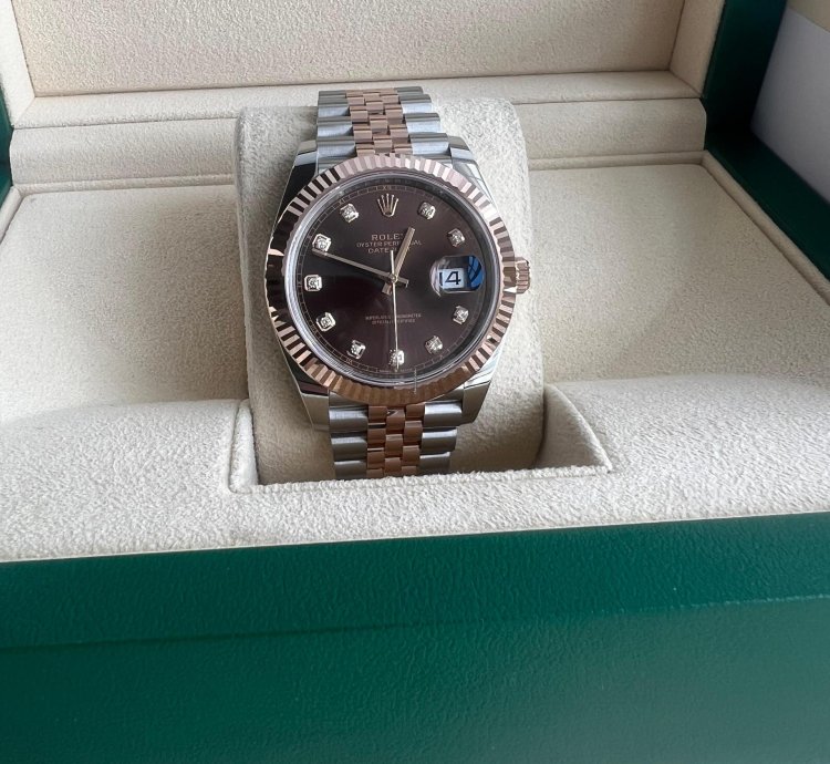 Rolex Datejust 41 Bimetal Rose - 126331 - 2023