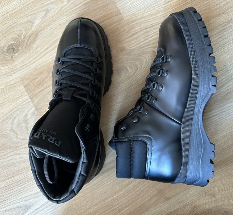Prada Brixxen Boots Size 10