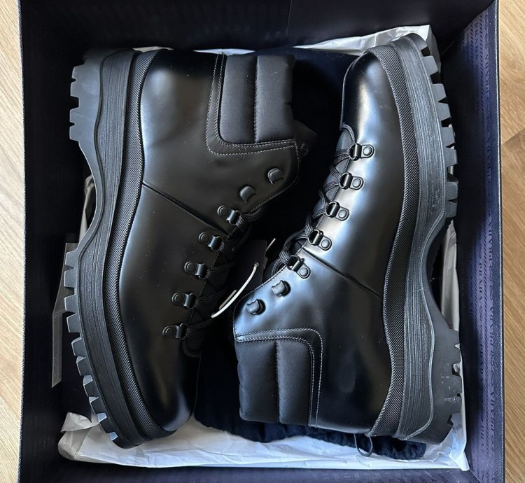 Prada Brixxen Boots Size 10