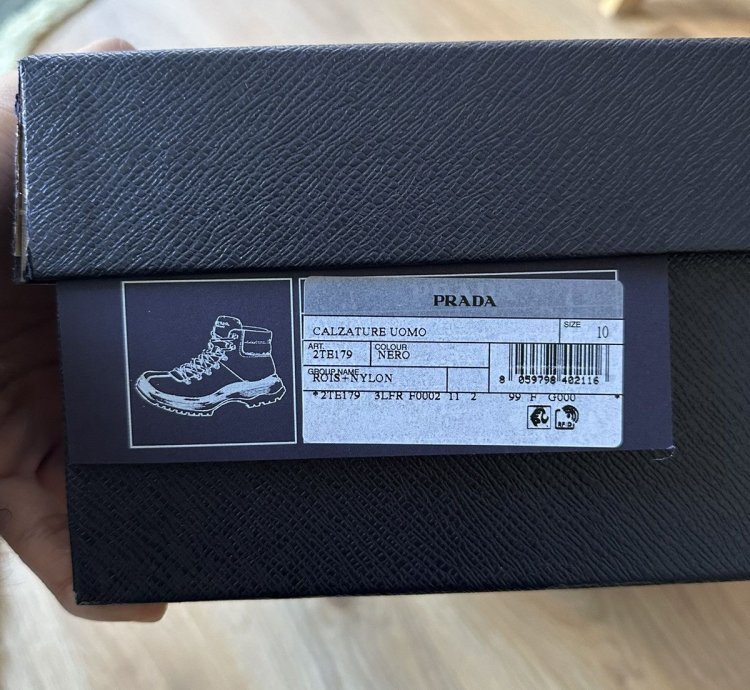 Prada Brixxen Boots Size 10