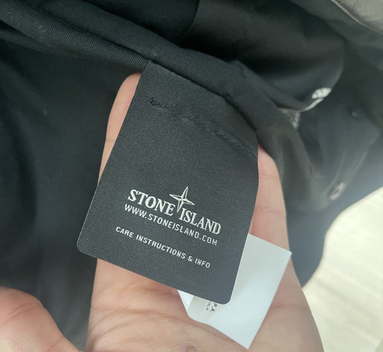 Stone Island Leather Flying Pilot 30th Anniversary Zip Up