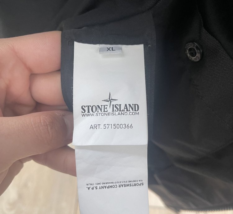 Stone Island Leather Flying Pilot 30th Anniversary Zip Up