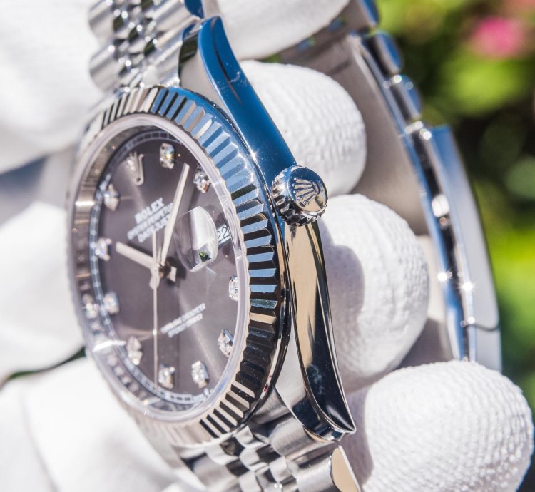 Rolex Datejust 41 Slate Diamond-set Dial