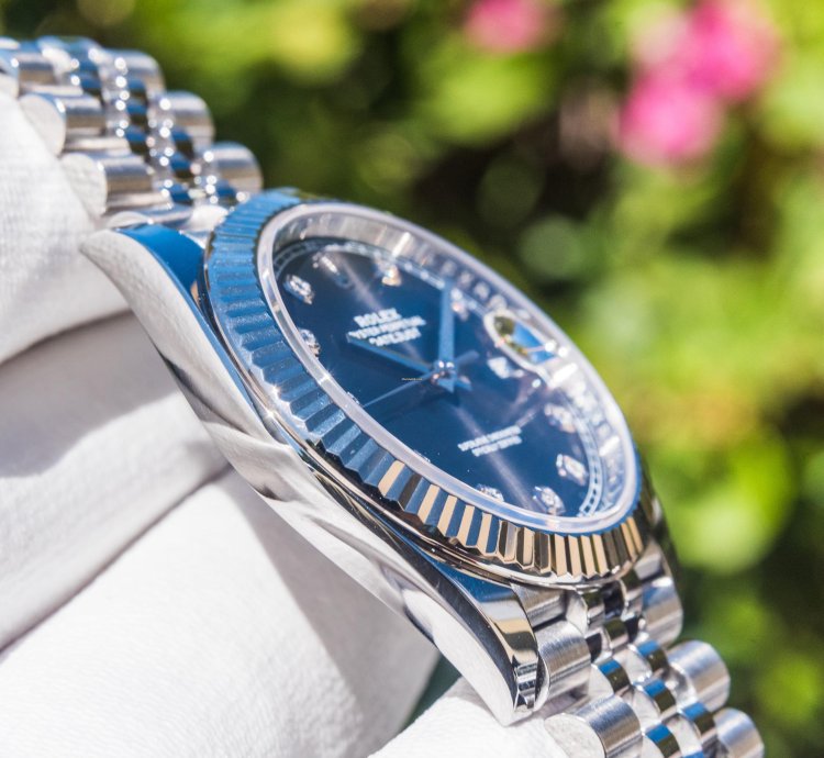 Rolex Datejust 41 Slate Diamond-set Dial