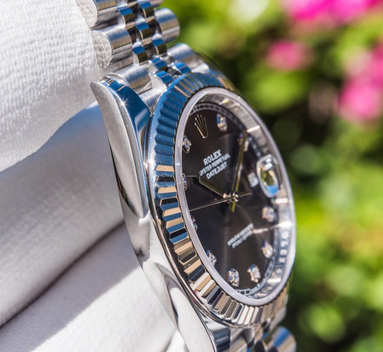 Rolex Datejust 41 Slate Diamond-set Dial