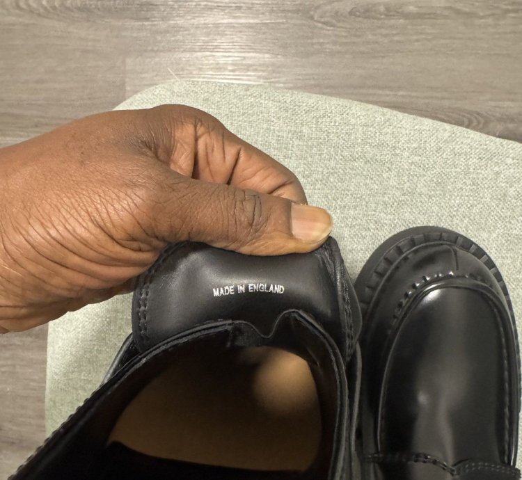 Prada Brushed Leather Loafers