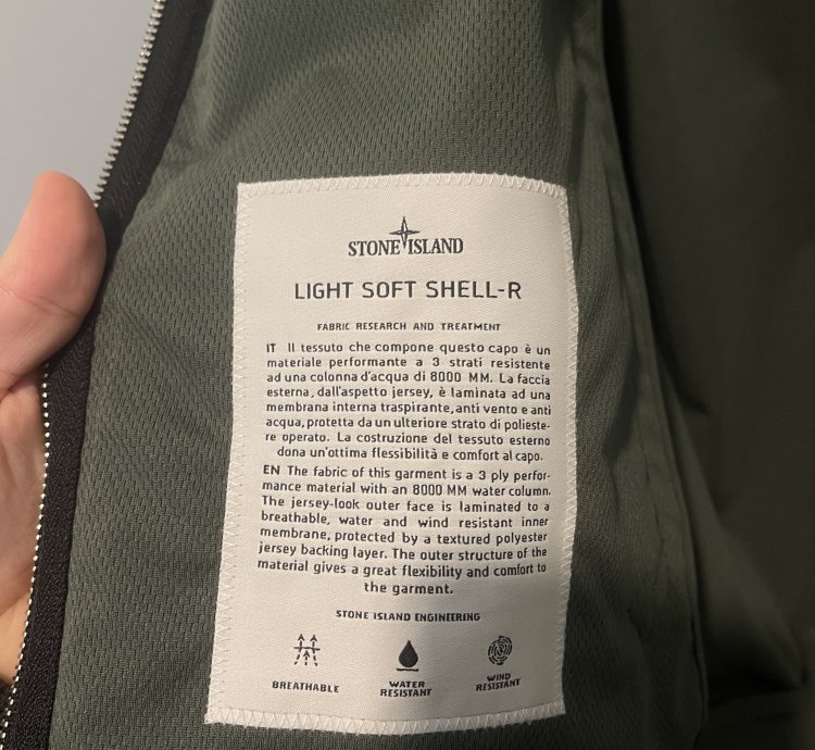 Stone Island Light Soft Shell-