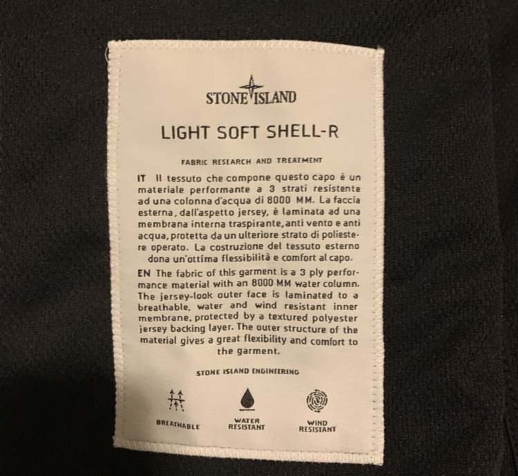 Stone Island Light Soft Shell- Jacket