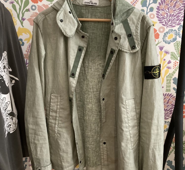 Stone Island Linnen Lightweight Jacket
