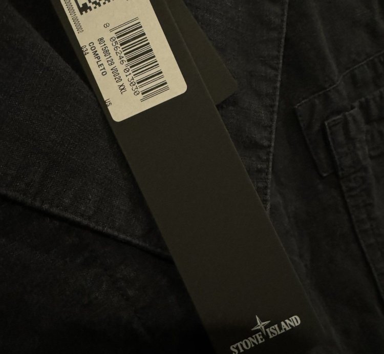 Stone Island Lino Nylon Tela Tc Jacket Pants suit