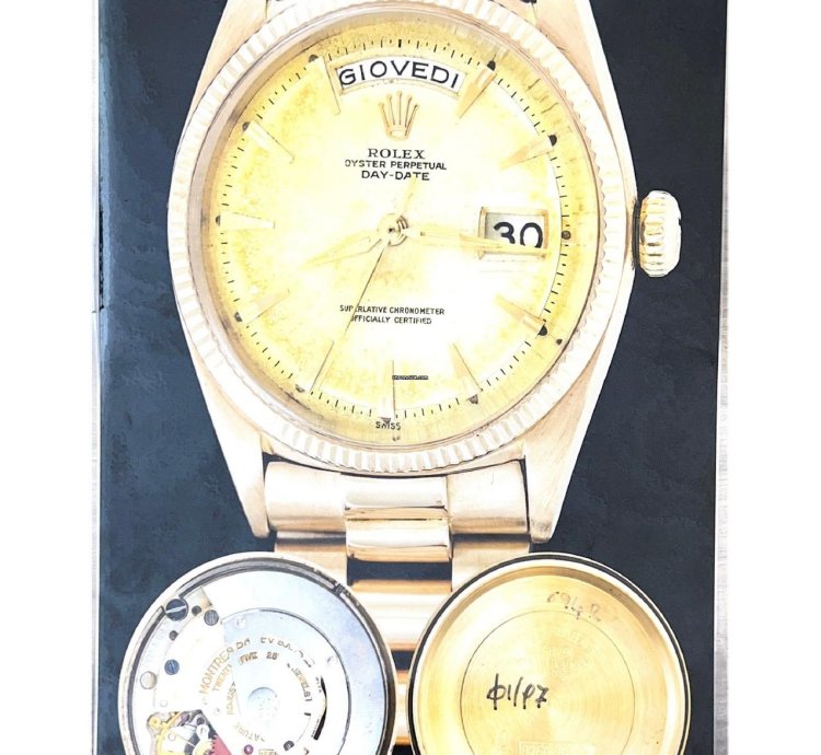 Rolex Day-date 36 36mm Ref 1803 Year 1961 Full Set Like New With Expertise Rose Gold
