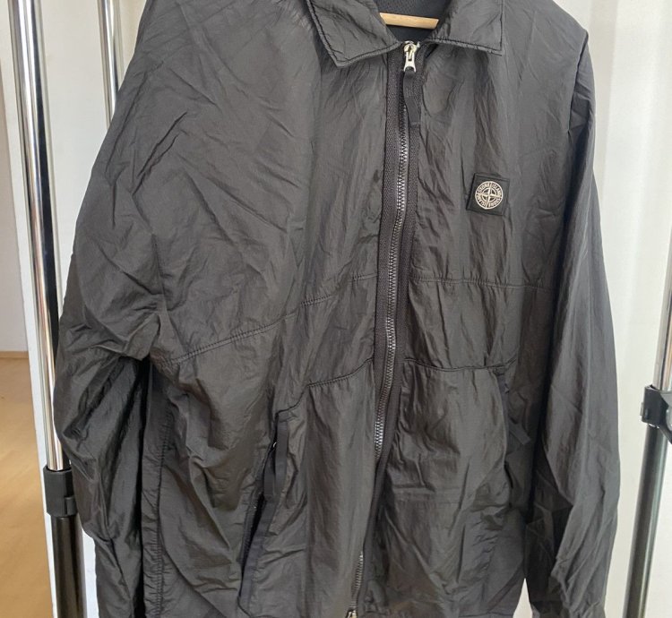 Stone Island Logo Patch Lightweight Jacket