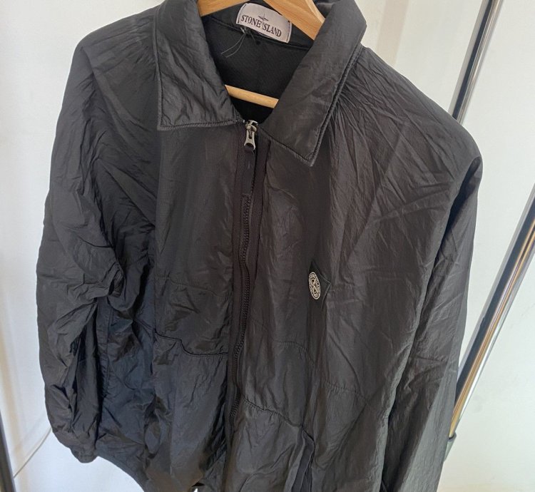 Stone Island Logo Patch Lightweight Jacket