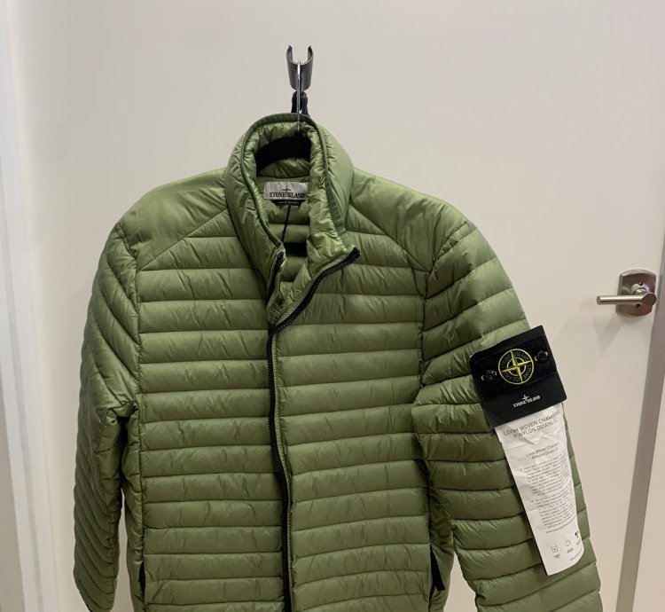 Stone Island Loom Woven Chamber -nylon Down-tc Jacket