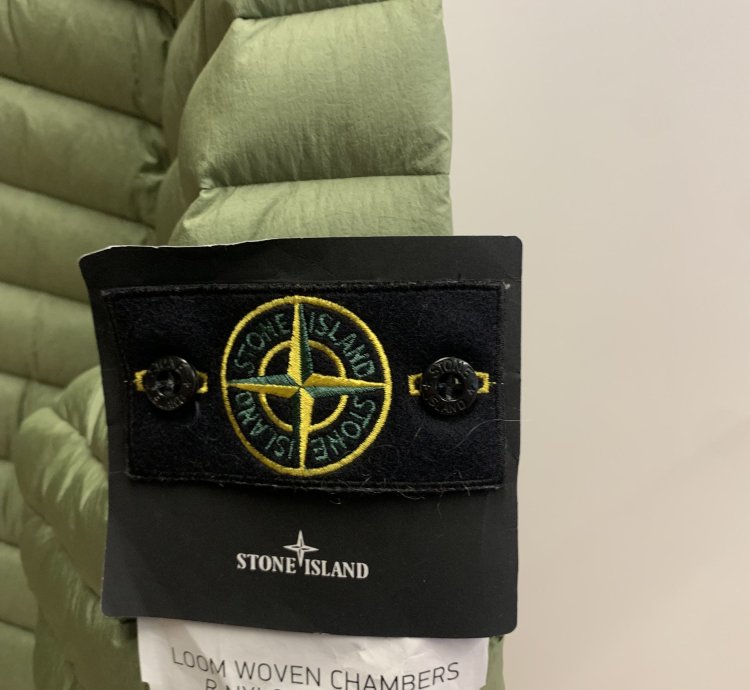 Stone Island Loom Woven Chamber -nylon Down-tc Jacket