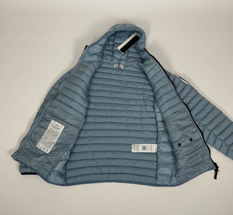 Stone Island Loom Woven Chambers -nylon Down-tc 40324